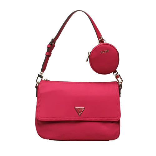 Guess Τσάντα ώμου Eco Gemma Top Zip Shoulder Bag